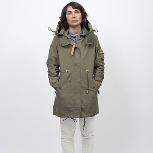 Penfield Hazelton Parka in Olive Green